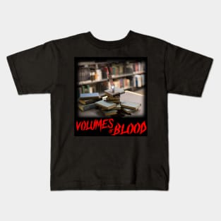 Bloody Book Stack Kids T-Shirt